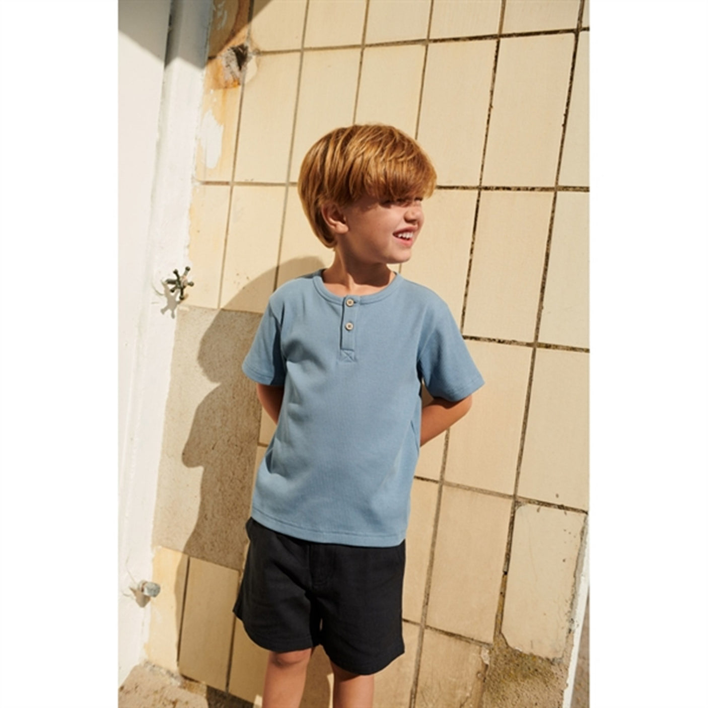 Wheat Blue T-shirt Lumi