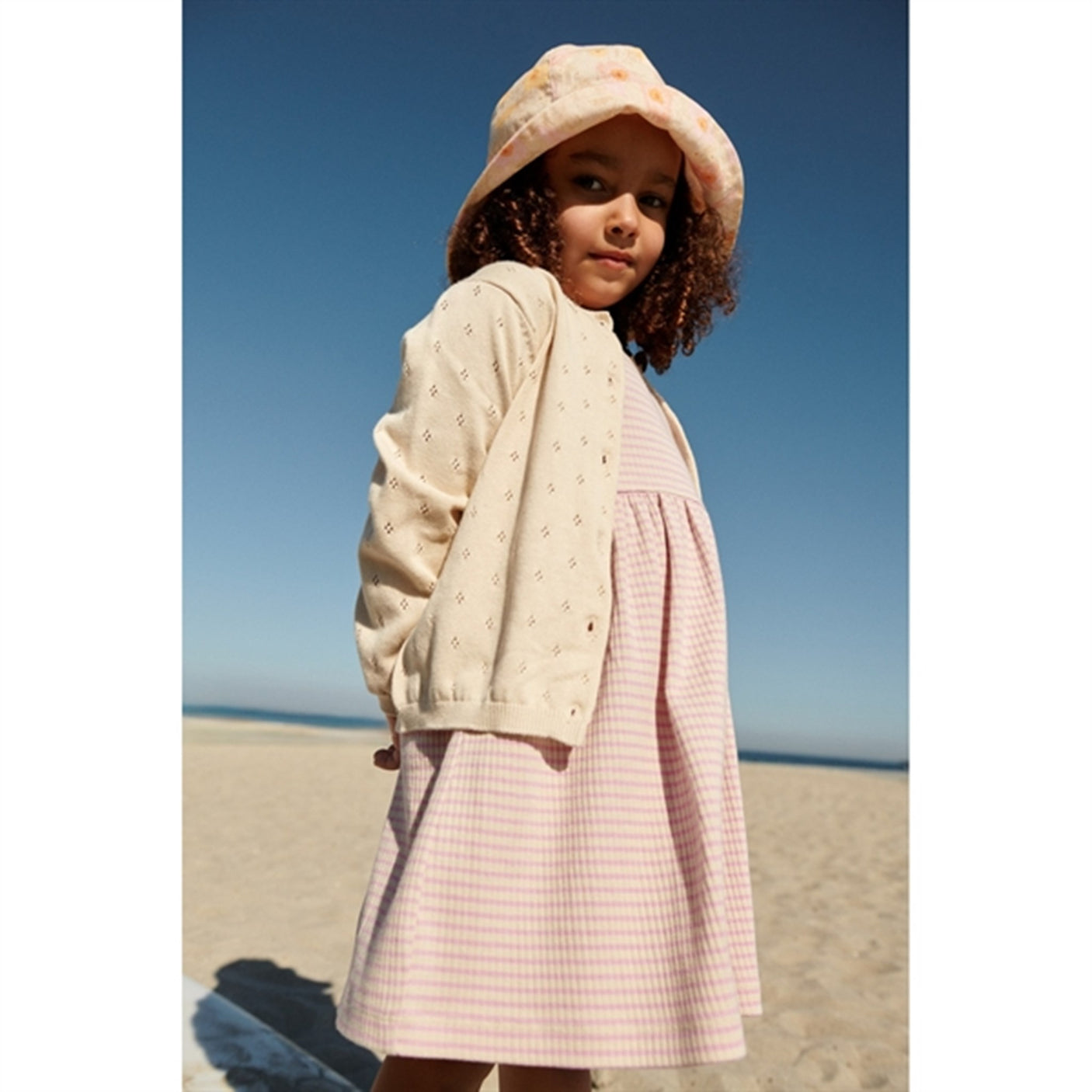 Wheat Sandshell Knit Cardigan Maia