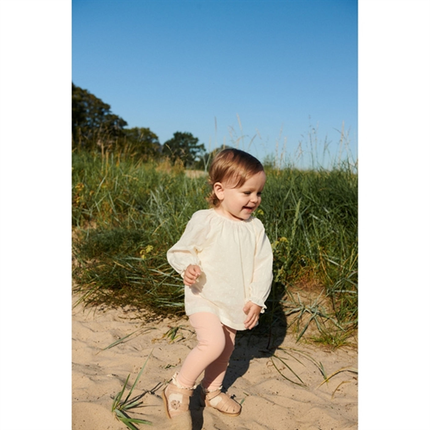 Wheat Rose Ballet Rib Leggings Maddy