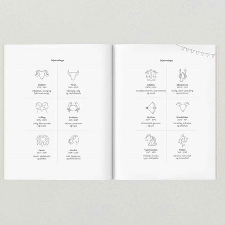 WITHWHITE Fødselsdagsbogen Danish