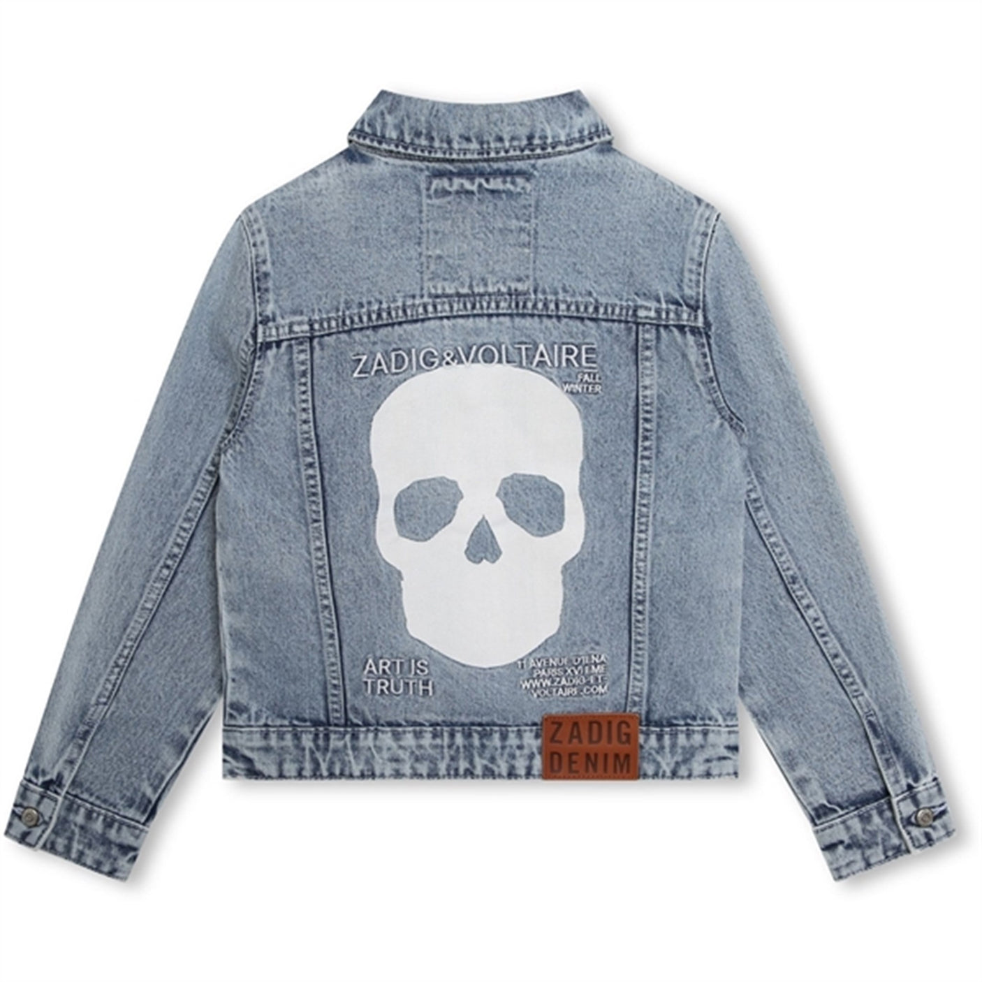 Zadig & Voltaire Bleach Denim Jacket