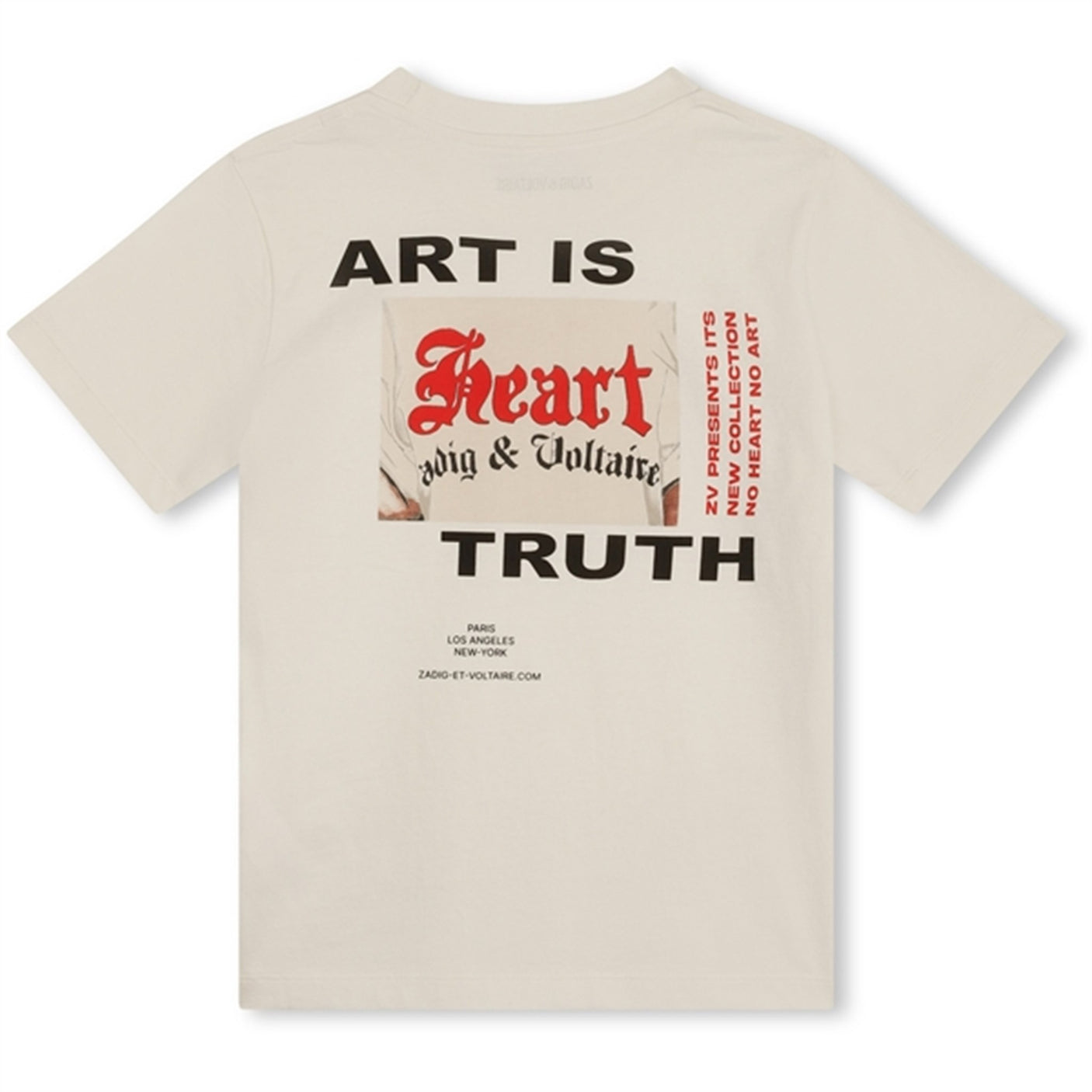 Zadig & Voltaire Cream T-shirt