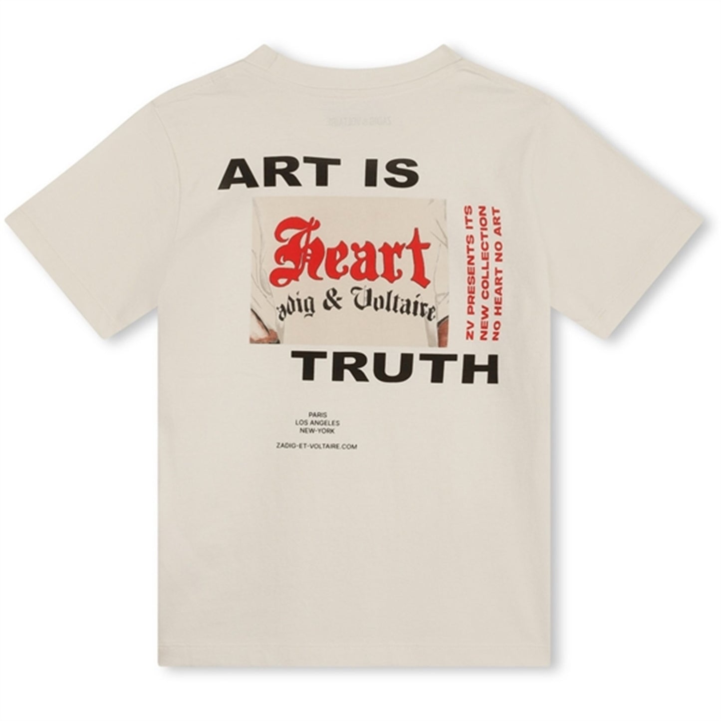 Zadig & Voltaire Cream T-shirt