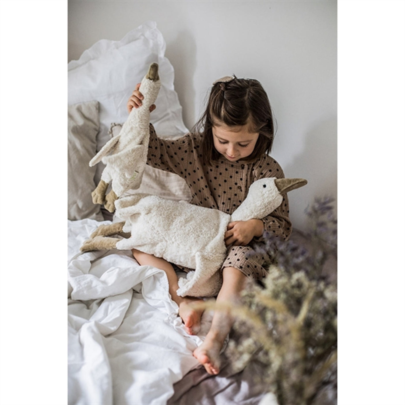 Senger Naturwelt Cuddly Animal Goose White Large