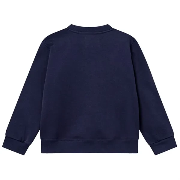Wood Wood Navy Double A Rod Sweatshirt