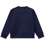 Wood Wood Navy Double A Rod Sweatshirt