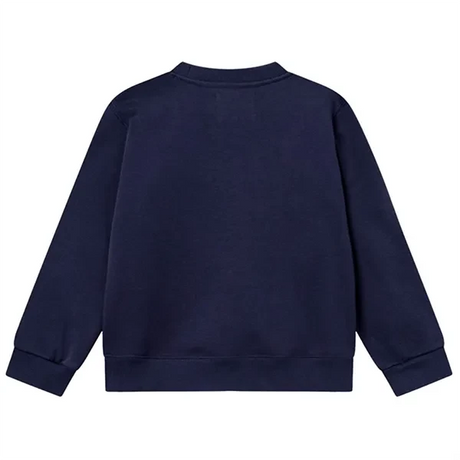 Wood Wood Navy Double A Rod Sweatshirt