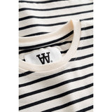 Wood Wood Off-White/Black Stripes Ola T-Shirt