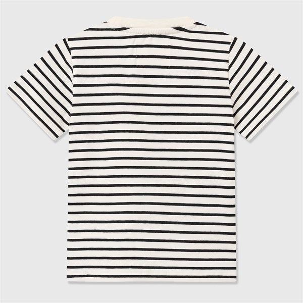Wood Wood Off-White/Black Stripes Ola T-Shirt