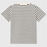 Wood Wood Off-White/Black Stripes Ola T-Shirt