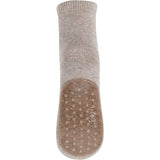 MP 7953 Cotton Anti-slip Socks 489 Light Brown Melange
