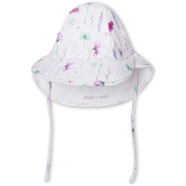 MINI A TURE Gustas Printed UV50+ Sun Hat Floating Flowers