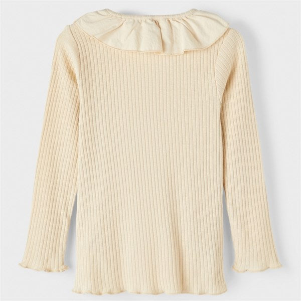 Lil'Atelier Wood Ash Omina Slim Blouse