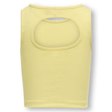 Kids ONLY Yellow Pear Nessa Cut Out Top