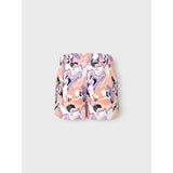 Name It Peach Parfait Flower Vinaya Shorts Noos