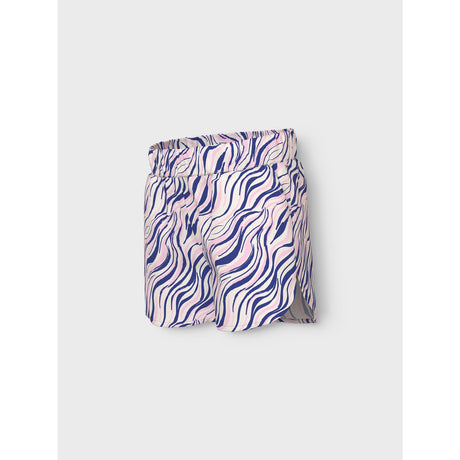 Name It Bright White Zebra Vinaya Shorts Noos