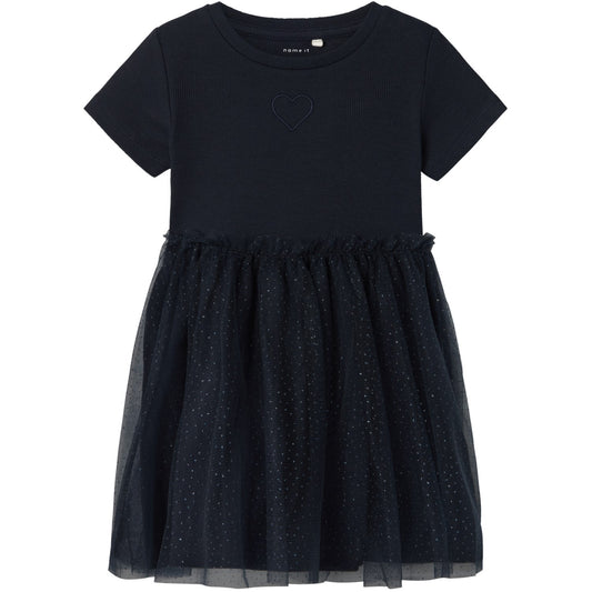 Name It Dark Sapphire Harana Tulle Dress