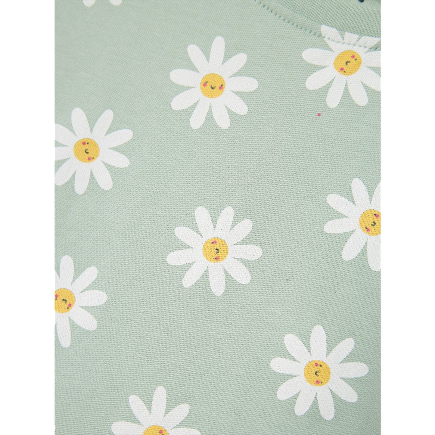 Name It Silt Green Daisy Flowers Vigga T-Shirt
