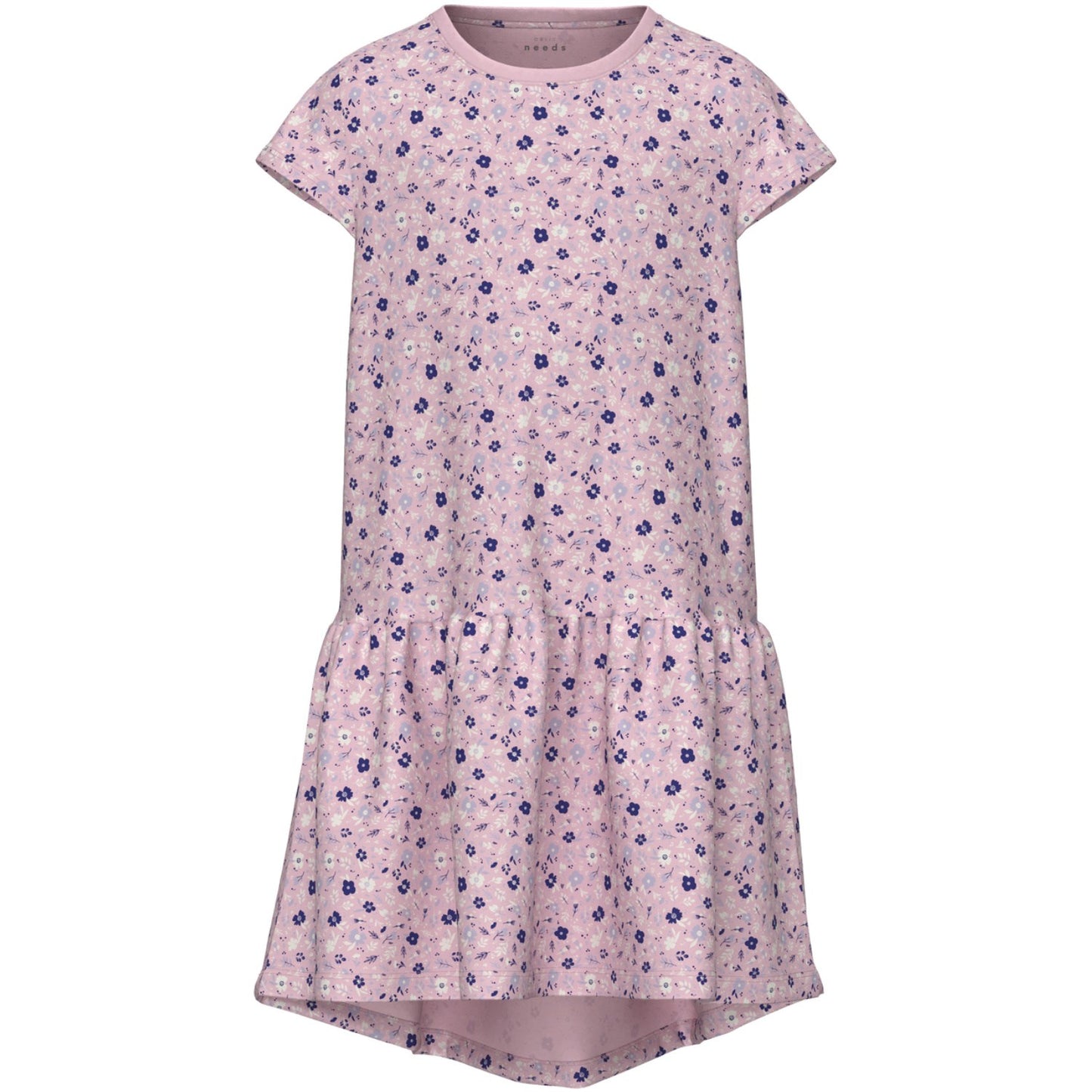 Name It Parfait Pink Small Flowers Vigga Dress