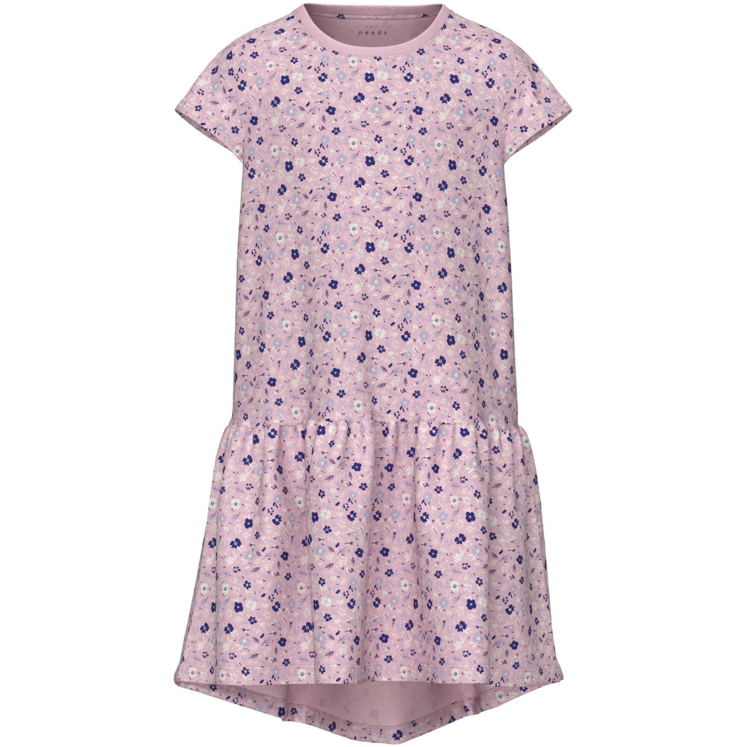 Name It Parfait Pink Small Flowers Vigga Dress