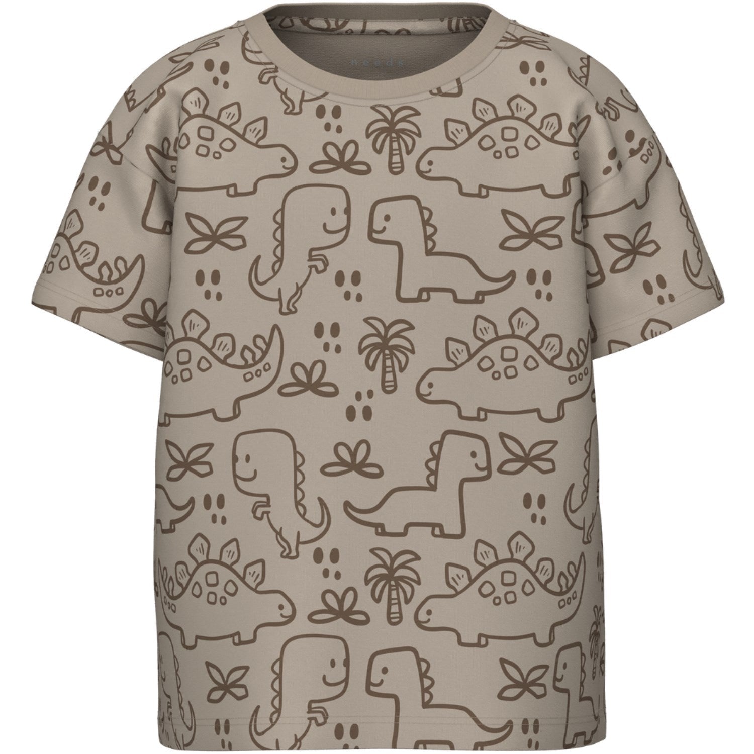 Name It Pure Cashmere Outline Dinosaurs Valther Loose T-Shirt