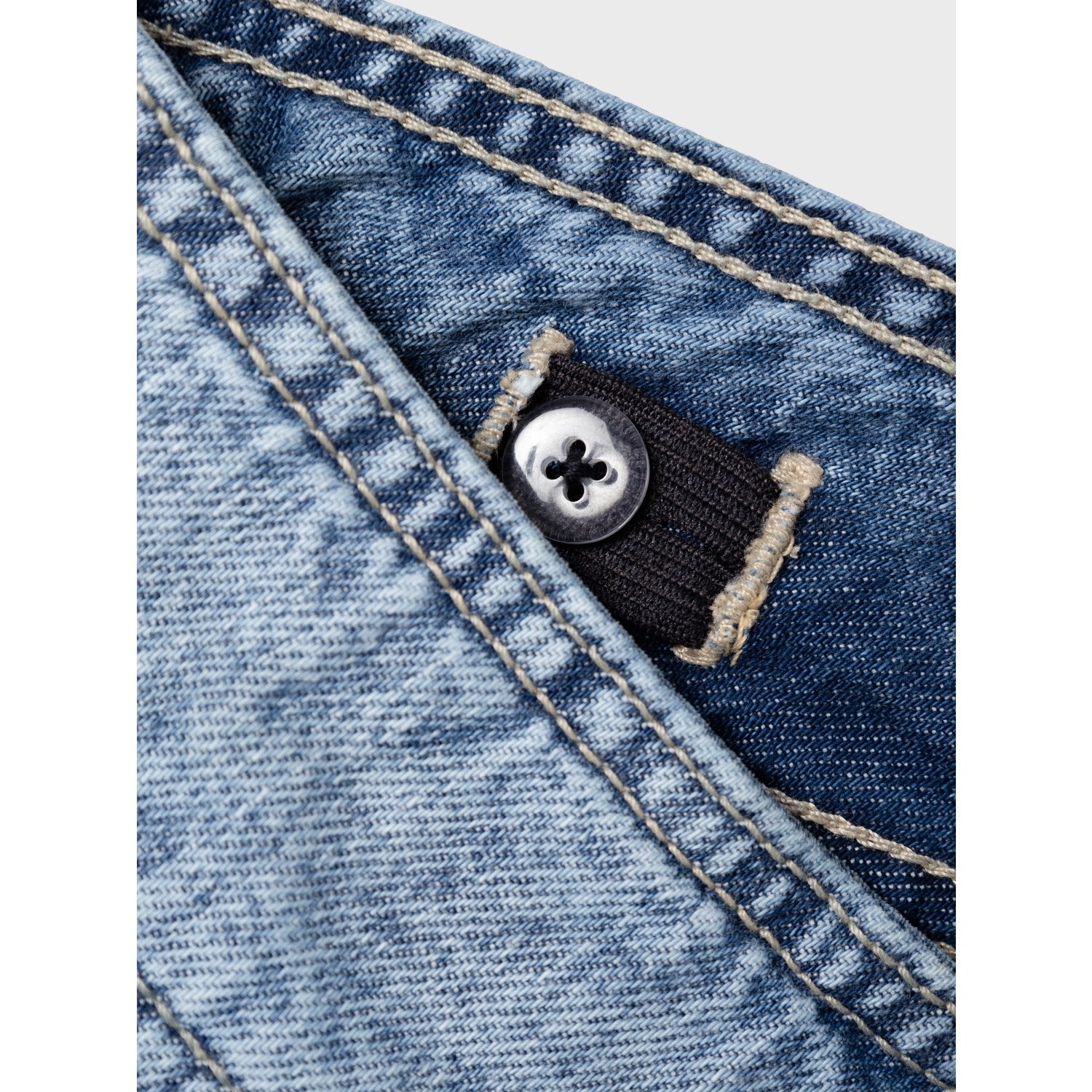 Name It Light Blue Denim Bella Wide Denim Skort