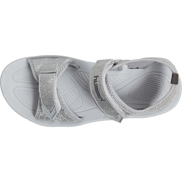 Hummel Sandal Glitter Jr Silver