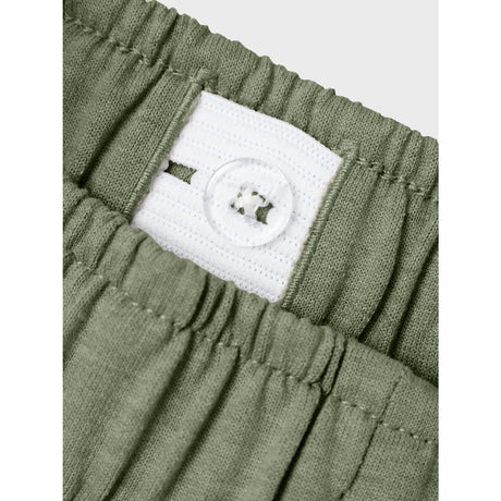 Name It Oil Green Hahippo Loose Sweat Shorts