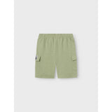 Name It Oil Green Hahippo Loose Sweat Shorts