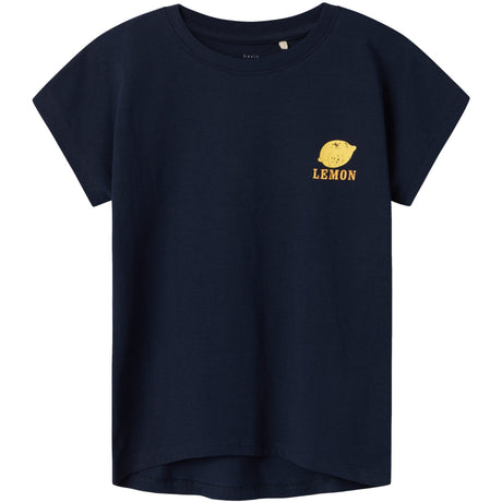 Name It Dark Sapphire Varutti Caps Loose T-Shirt