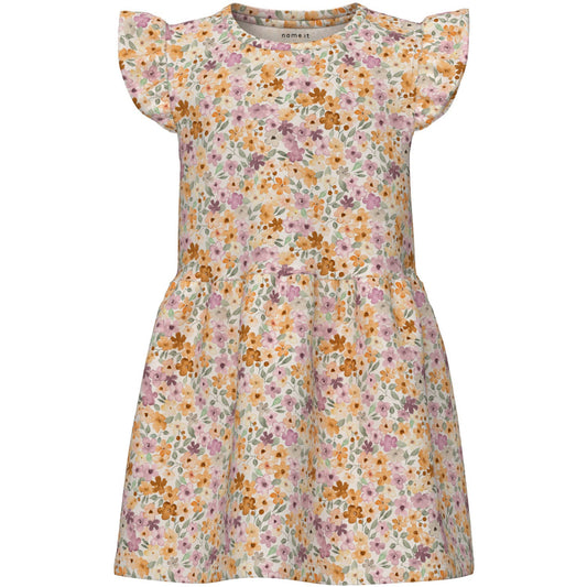 Name It Jet Stream Hisse Cap Dress