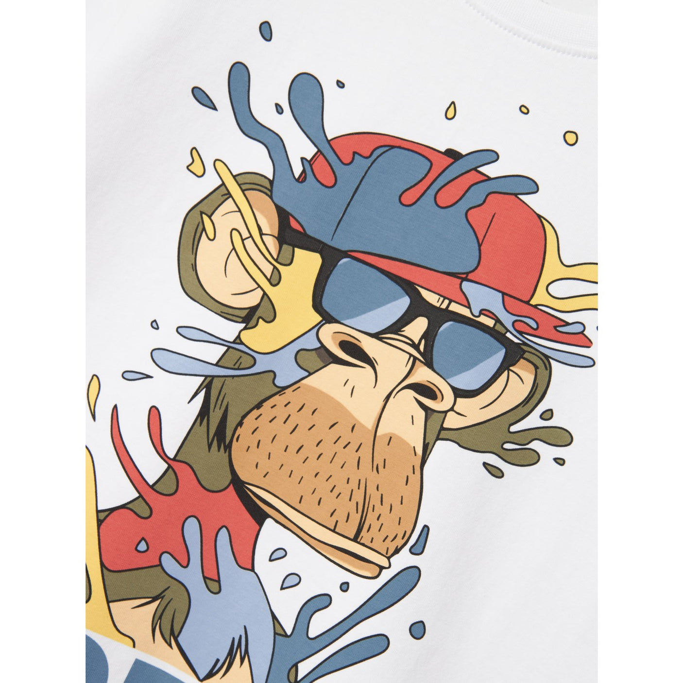 Name It lyse hvide attis Bored of Directors T-shirt