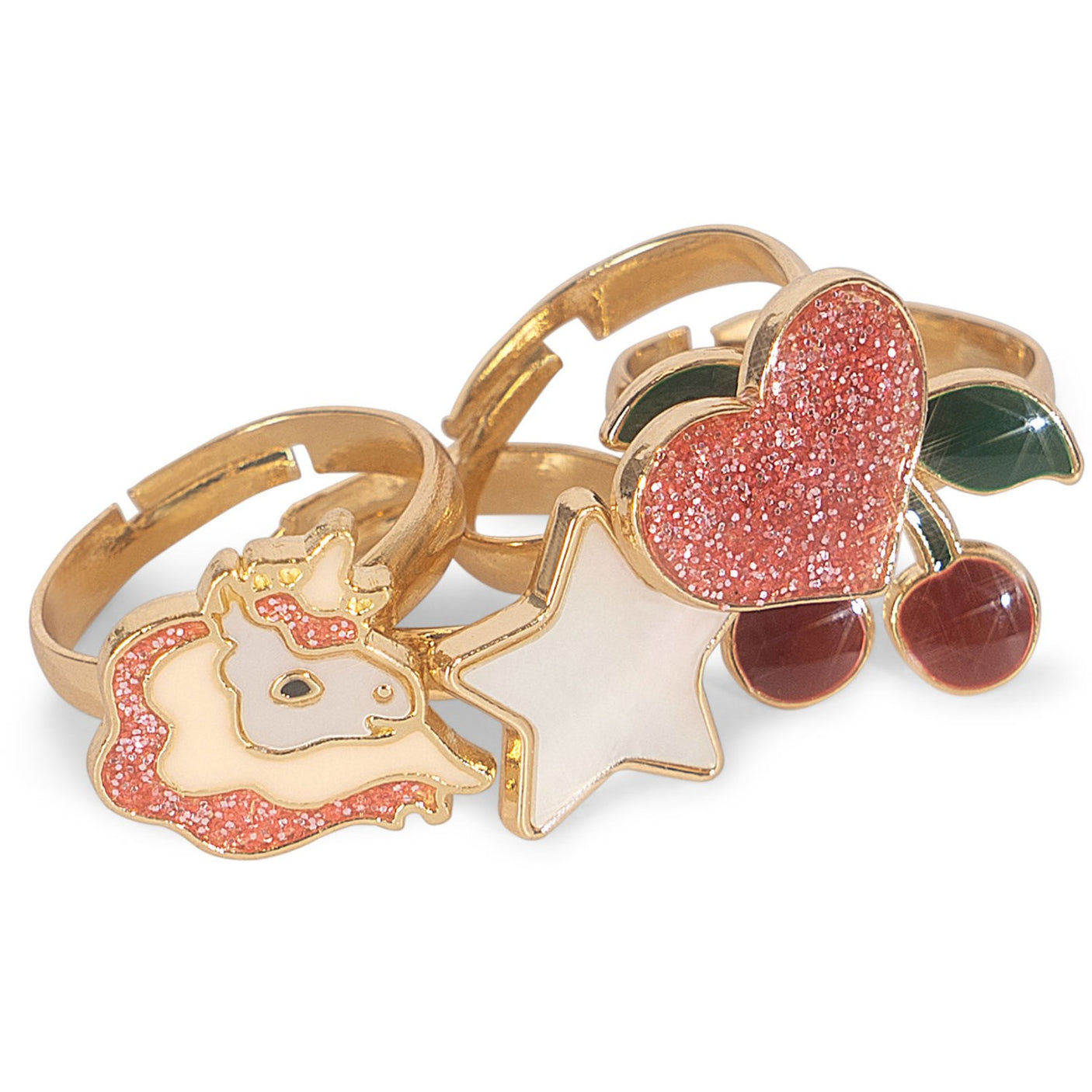 Konges Sløjd 12-Pak Ring Set Multi Color