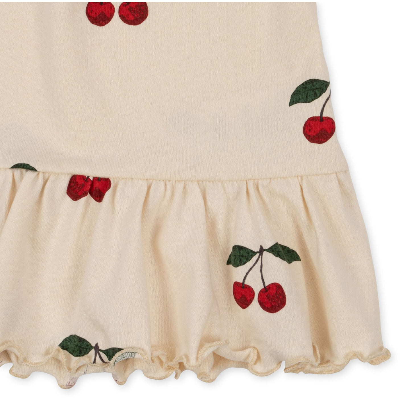 Konges Sløjd Ma Grande Cerise Lin Frill Strop Top