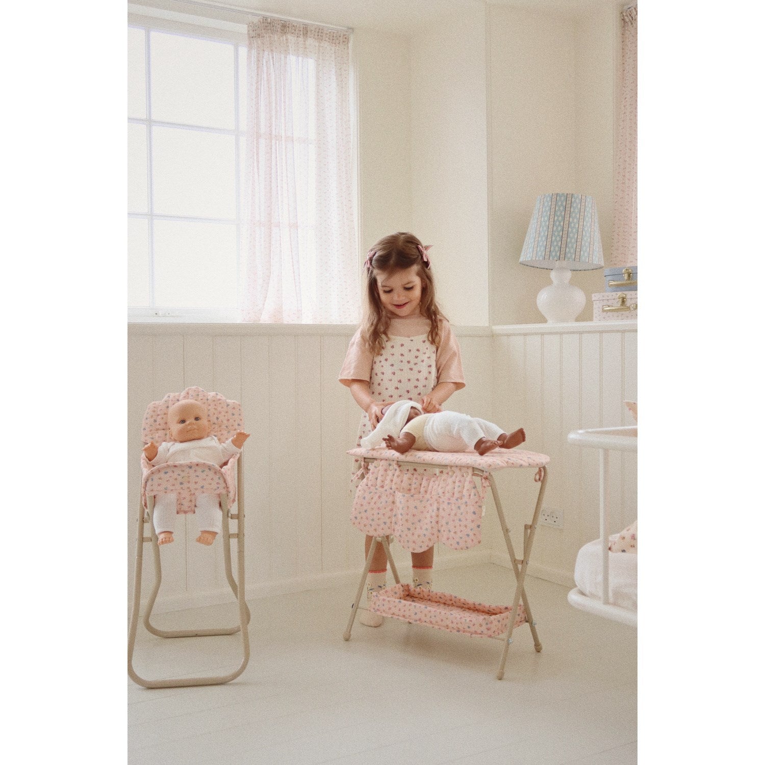 Konges Sløjd Doll Changing Table Bloomie Blush 2