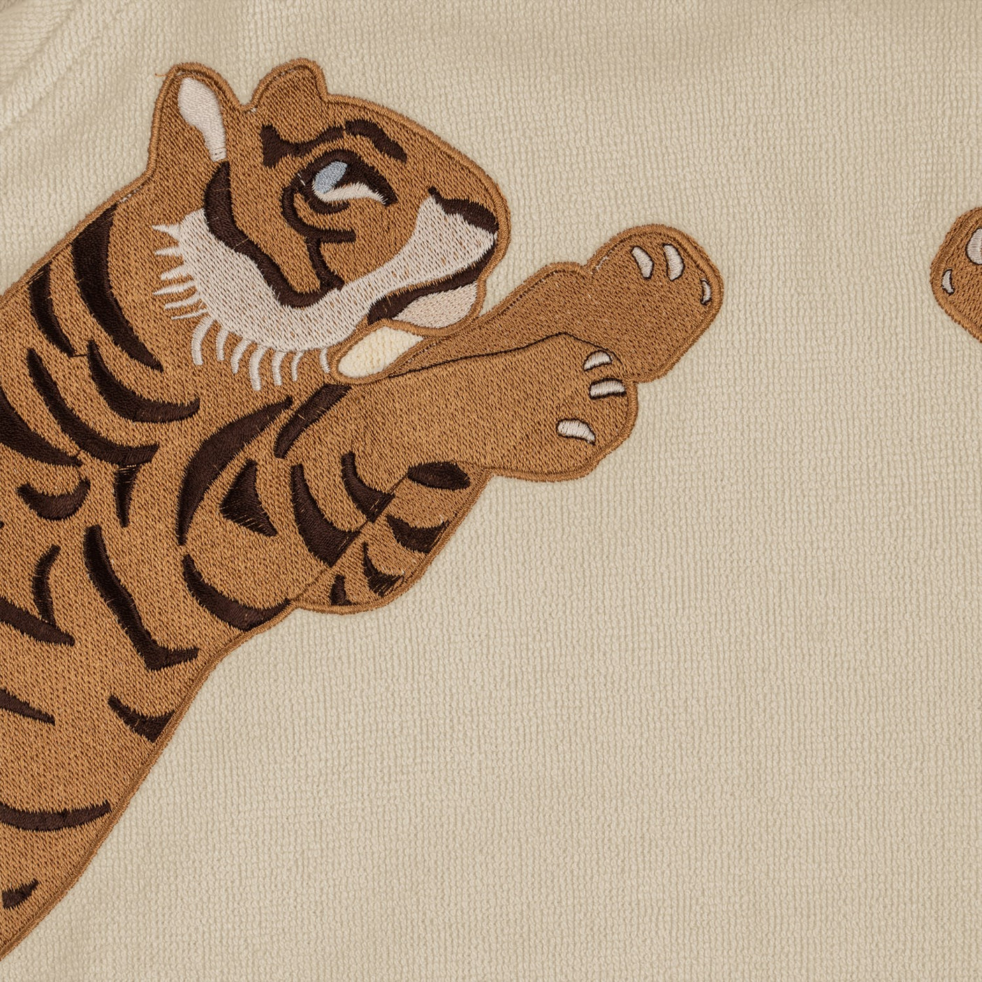 Konges Sløjd Terry Bathrobe w. Embroidery Tiger