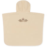 Konges Sløjd Terry Poncho w. Embroidered Swan
