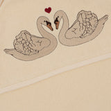 Konges Sløjd Terry Towel w. Embroidery Swan