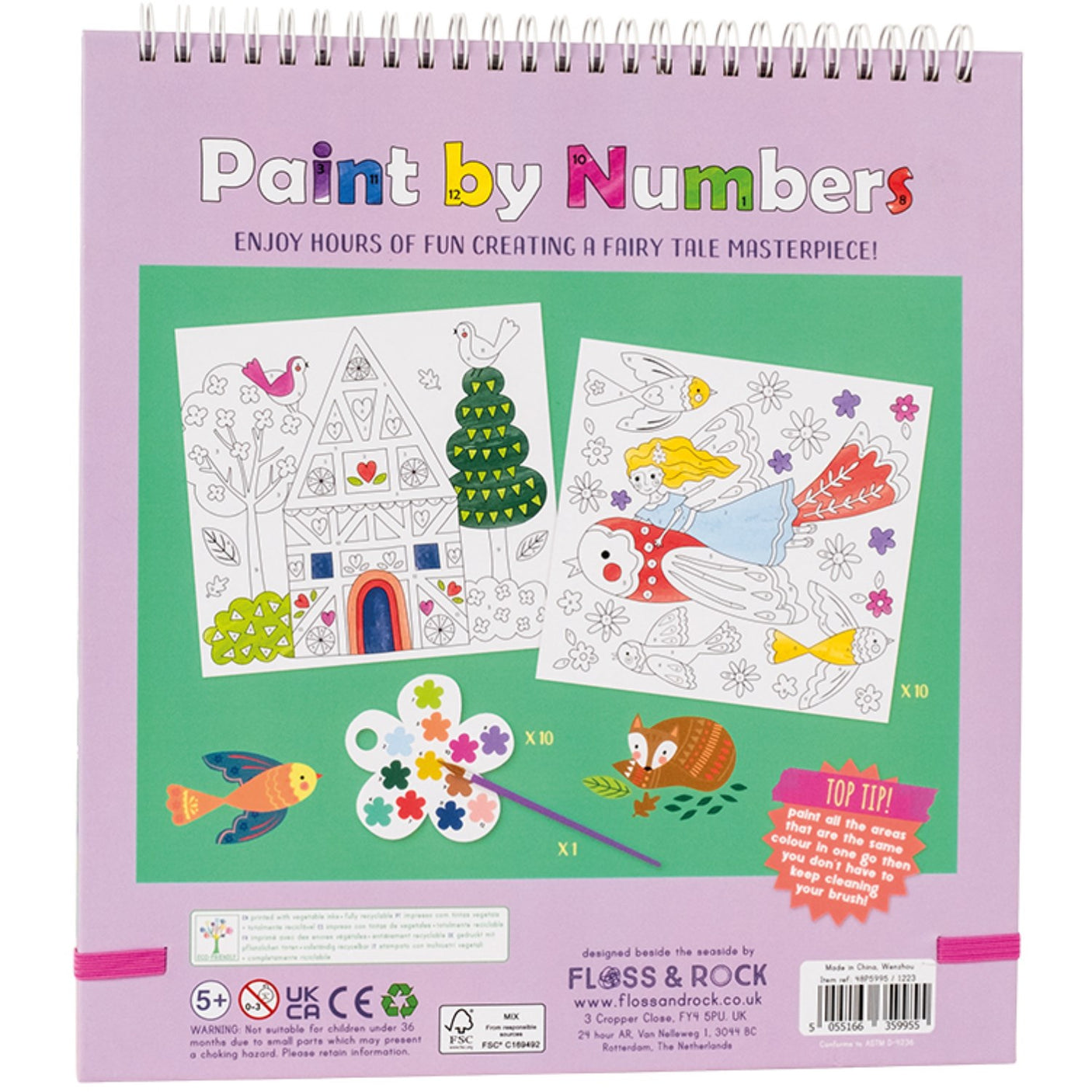 Floss & Rock Mal efter tal Fairy Tale