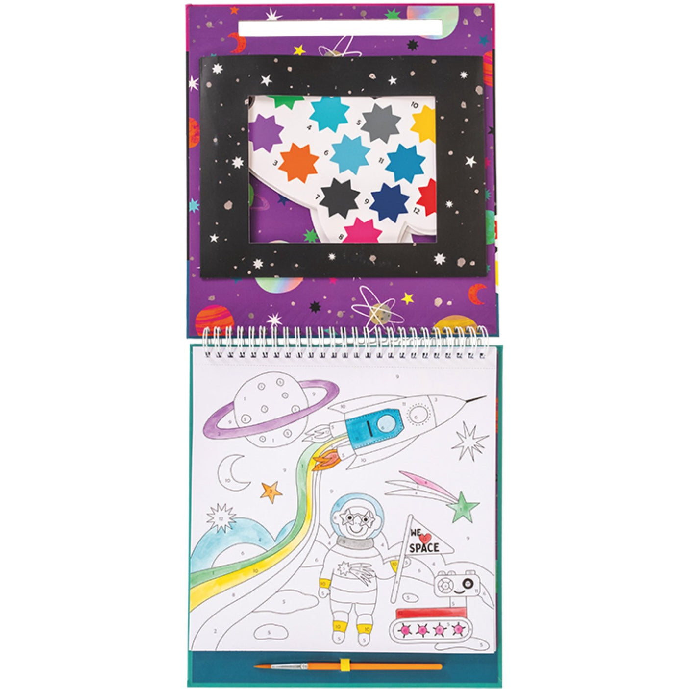 Floss & Rock Mal efter tal Space