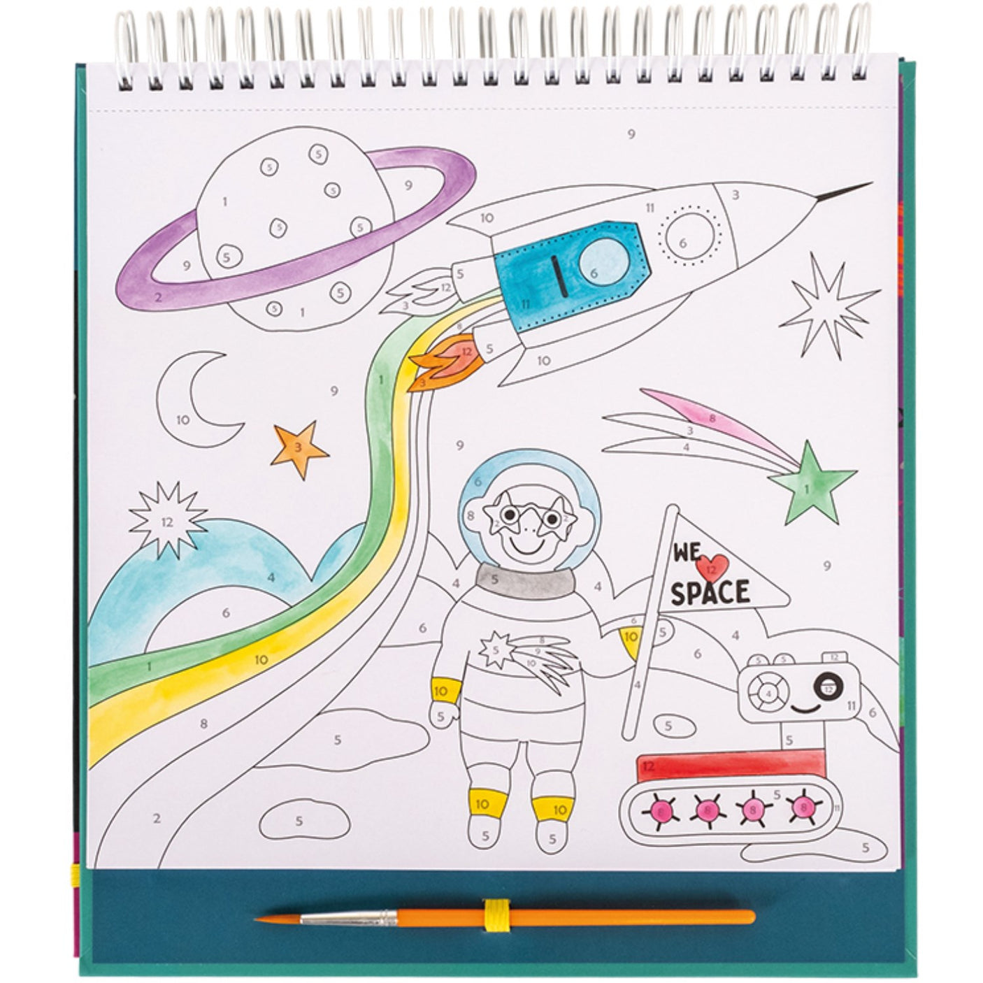 Floss & Rock Mal efter tal Space