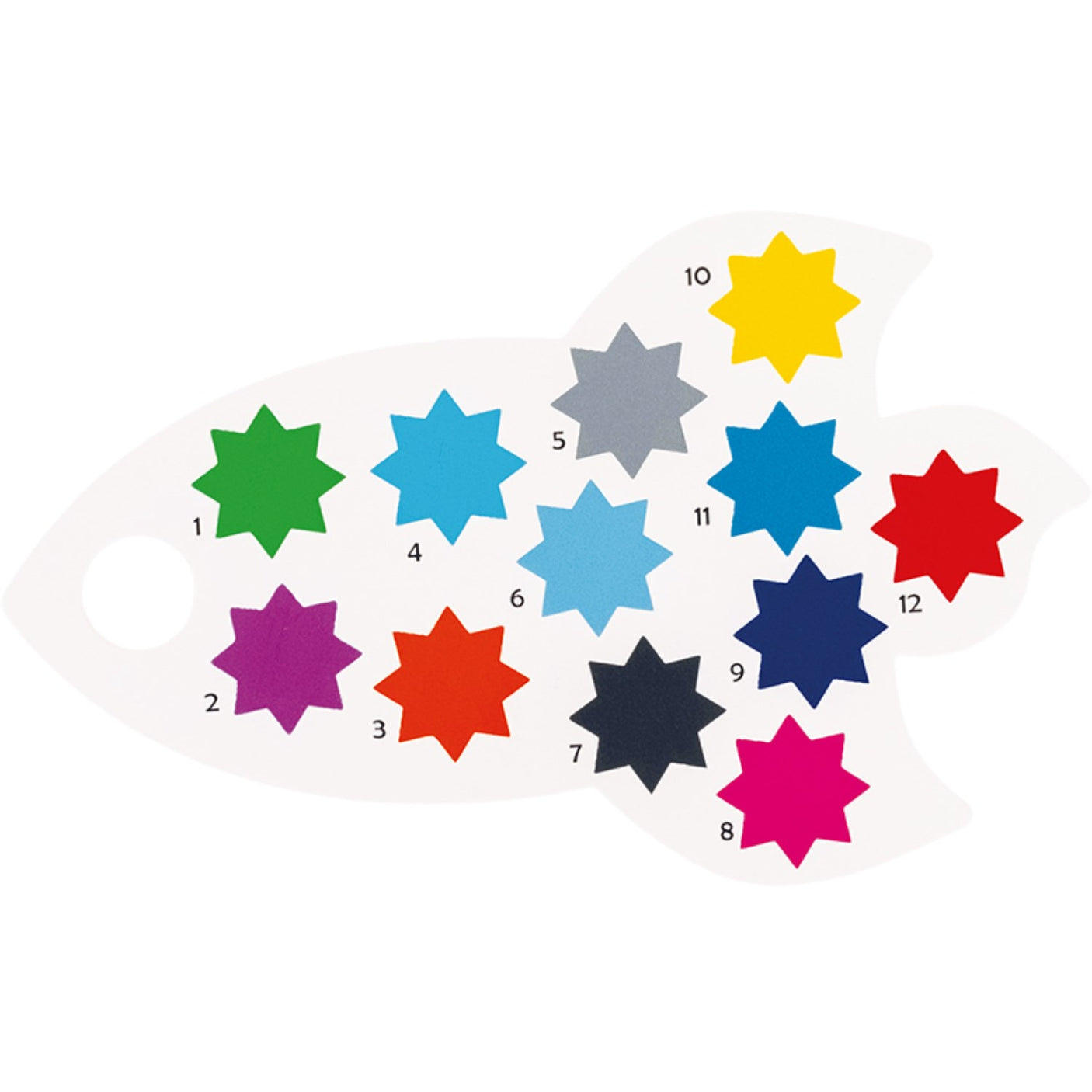 Floss & Rock Mal efter tal Space