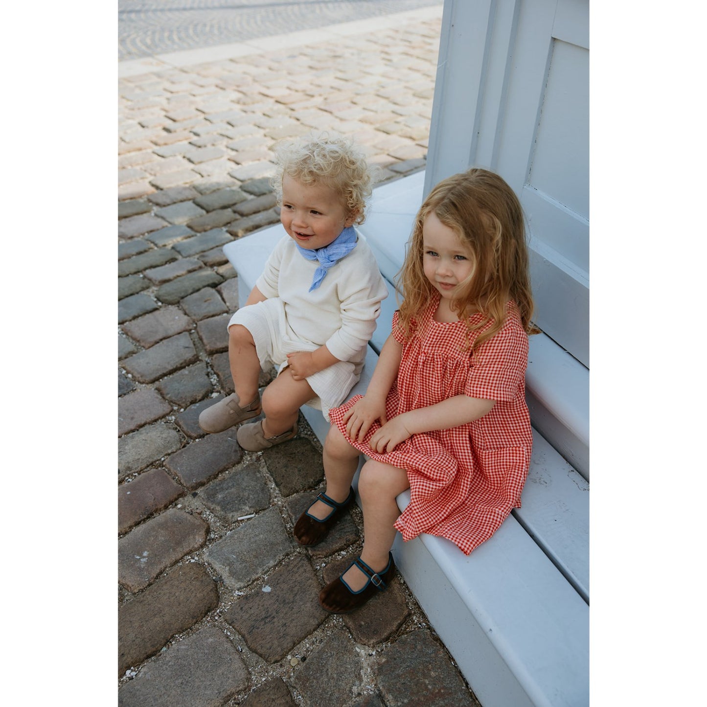 Lalaby Cherry Check Roberta Dress