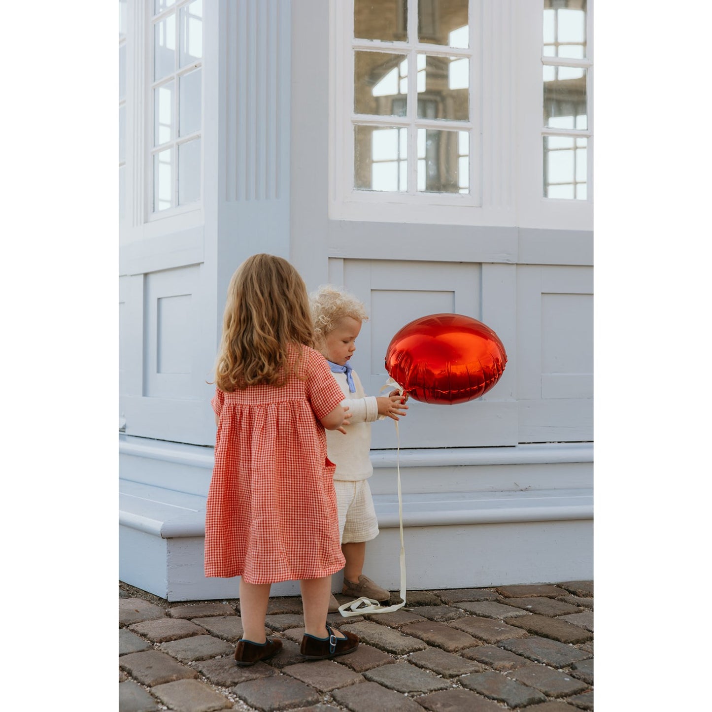 Lalaby Cherry Check Roberta Dress