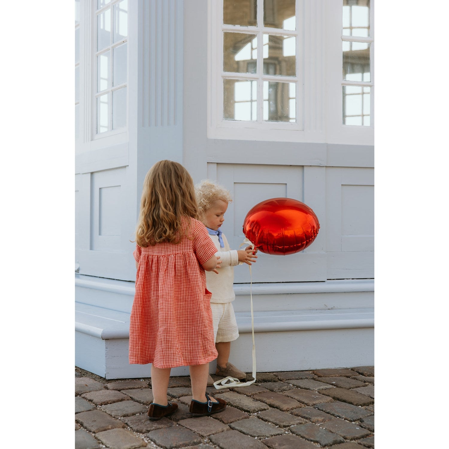 Lalaby Cherry Check Roberta Dress