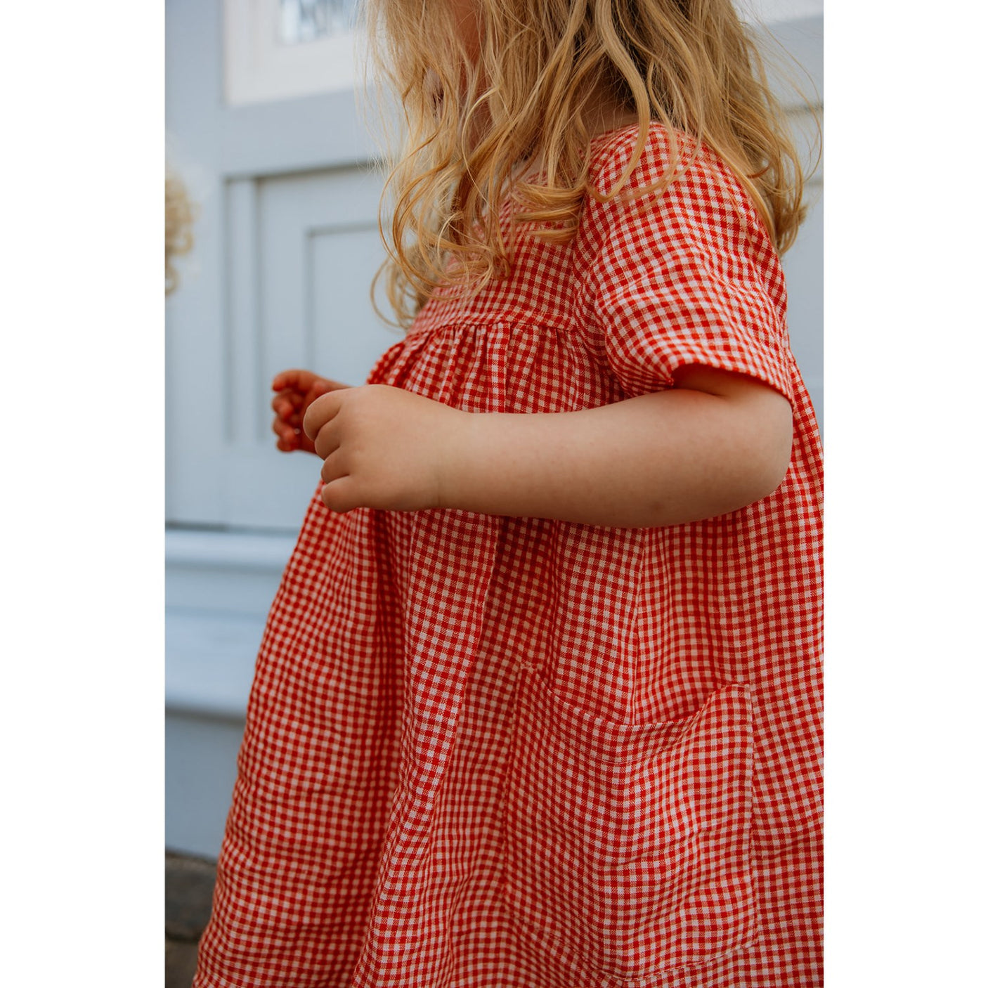 Lalaby Cherry Check Roberta Dress
