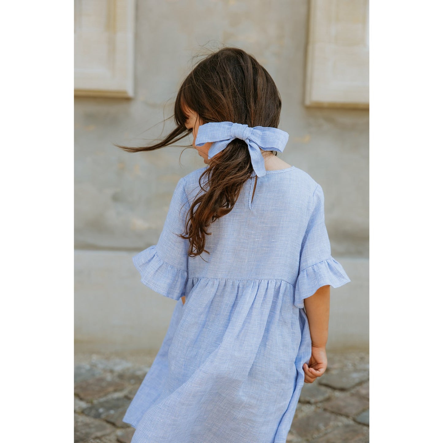 Lalaby Pepita Check Big Hair Bow