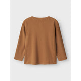 Lil'Atelier Tigers Eye Gago Fan Blouse