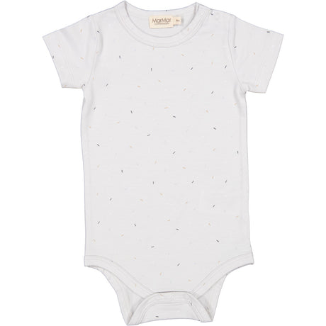 MarMar Modal Smooth Print Sprinkle Blue Plain Body