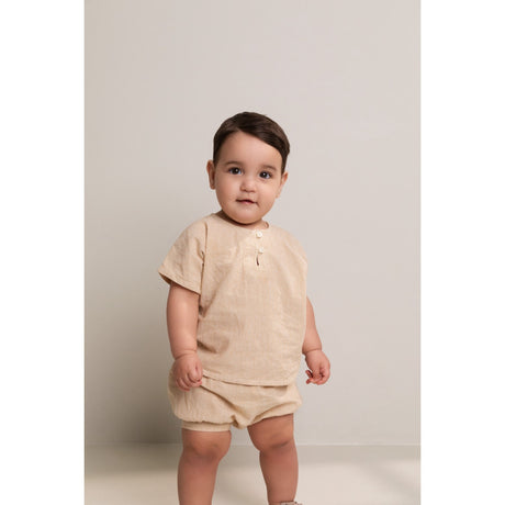 MarMar Fine Cotton Dijon Stripe Pablo Shorts